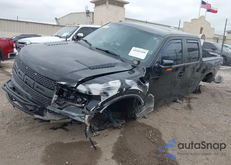 2013 Ford F-150 Svt Raptor z USA, uszkodzony, nr VIN 1FTFW1R63DFB52024